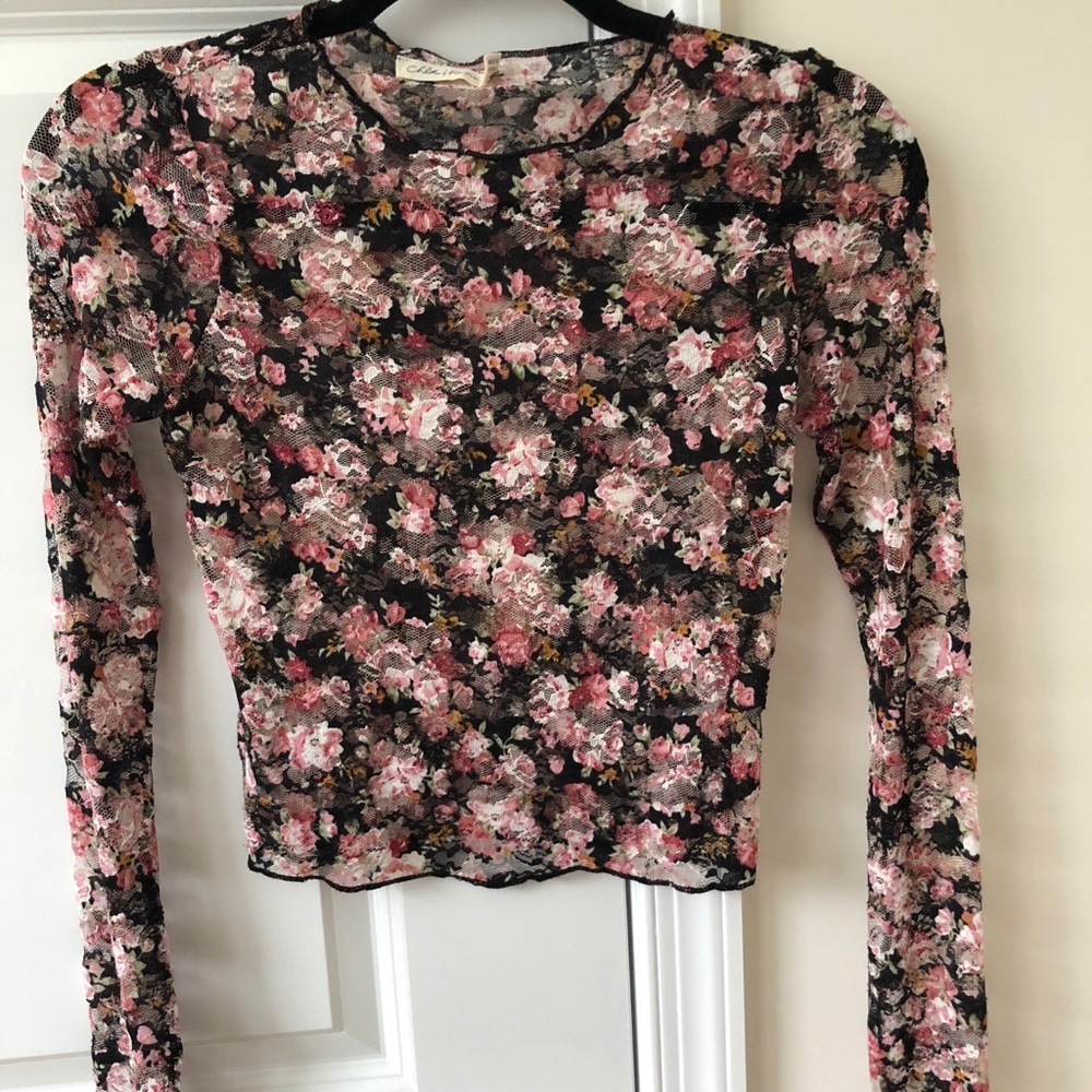 Chloe & Katie Lace Crop Top